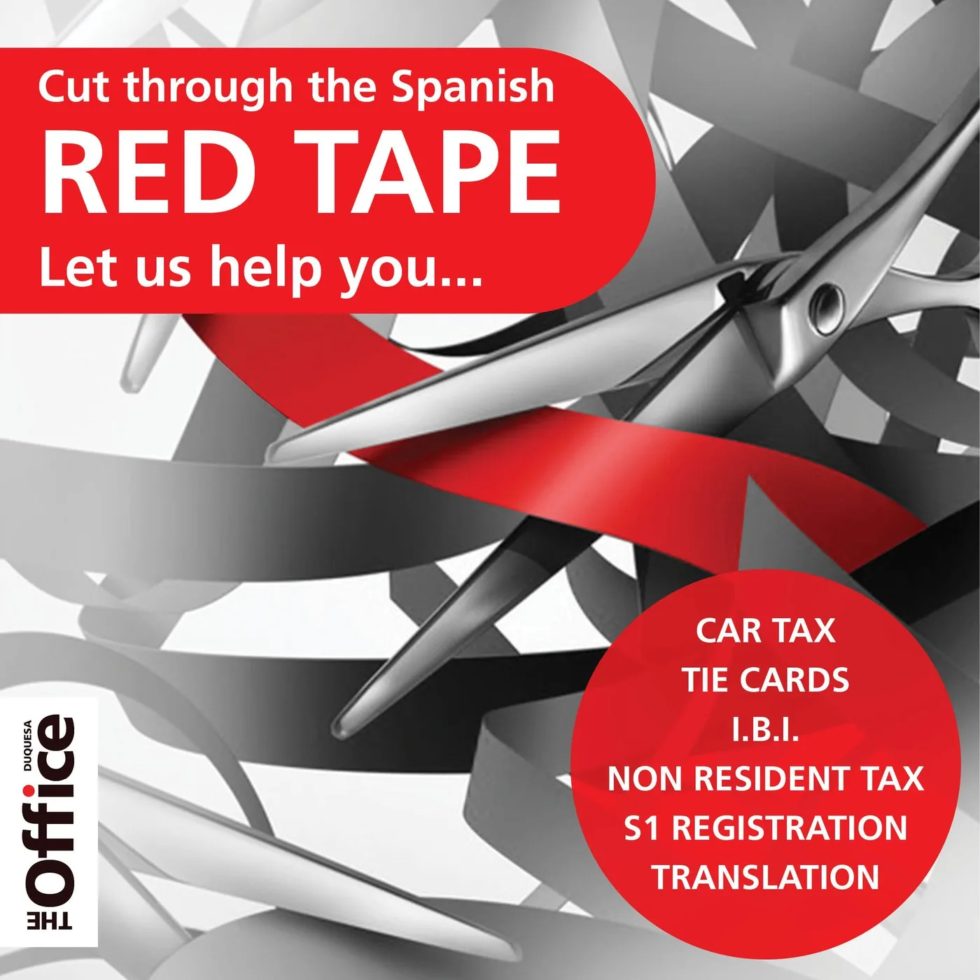 Spanish admin support at The Office Duquesa