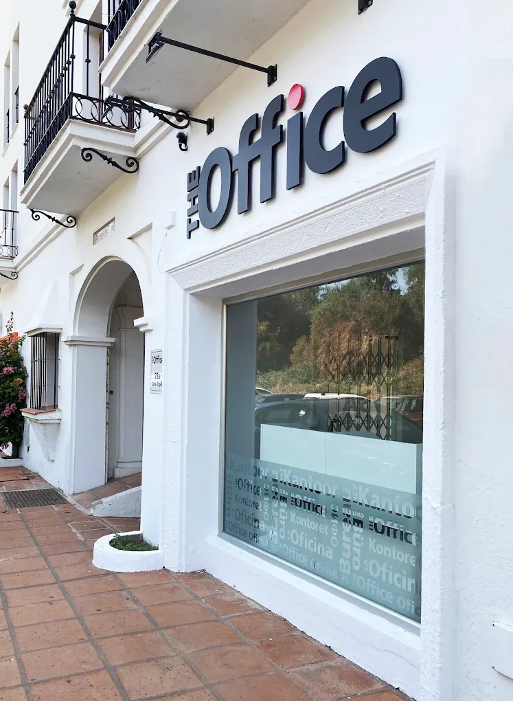 The Office Duquesa storefront in Manilva
